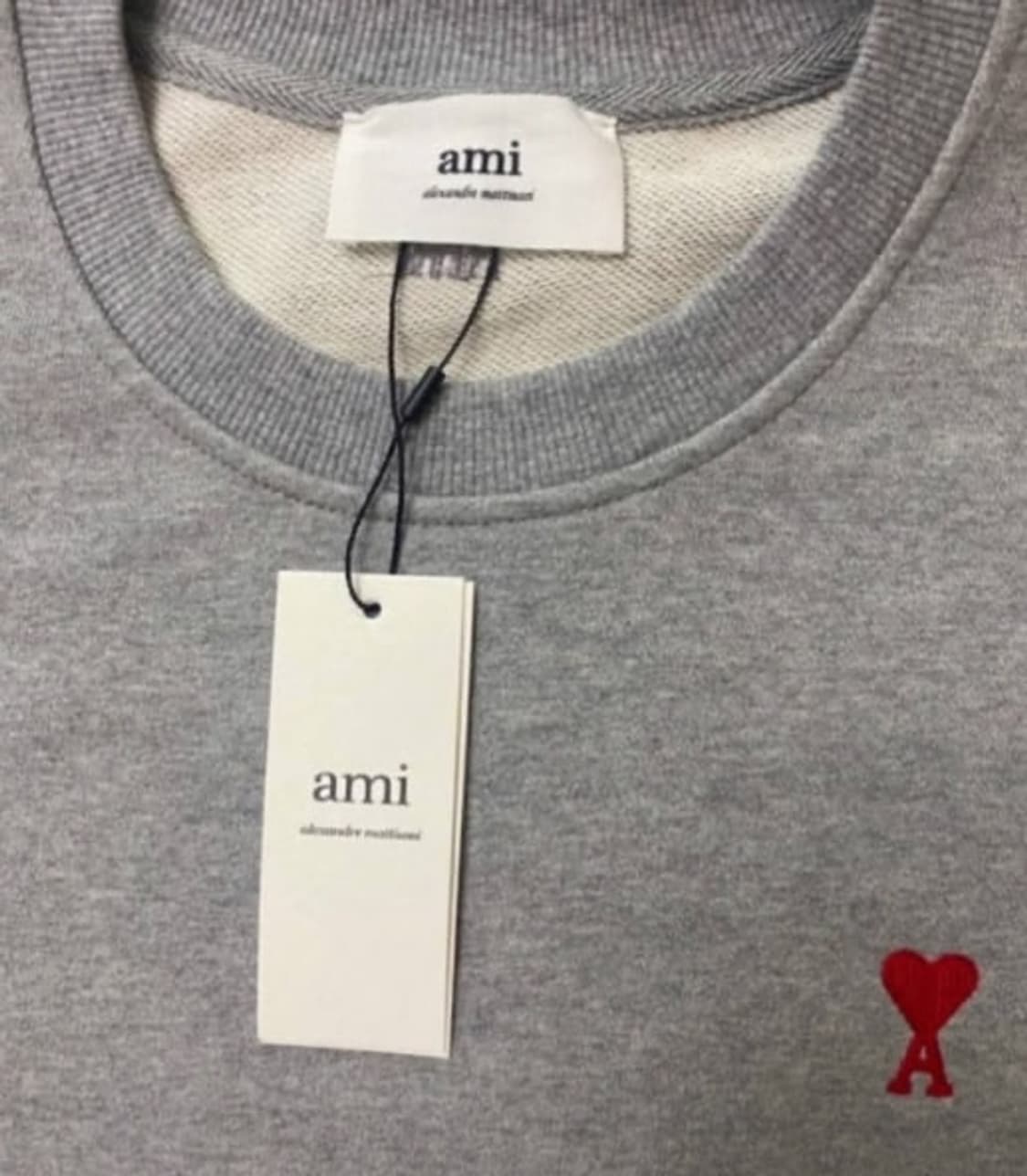 아미 맨투맨 (( 새상품 )) 큐알인증 상품이미지5