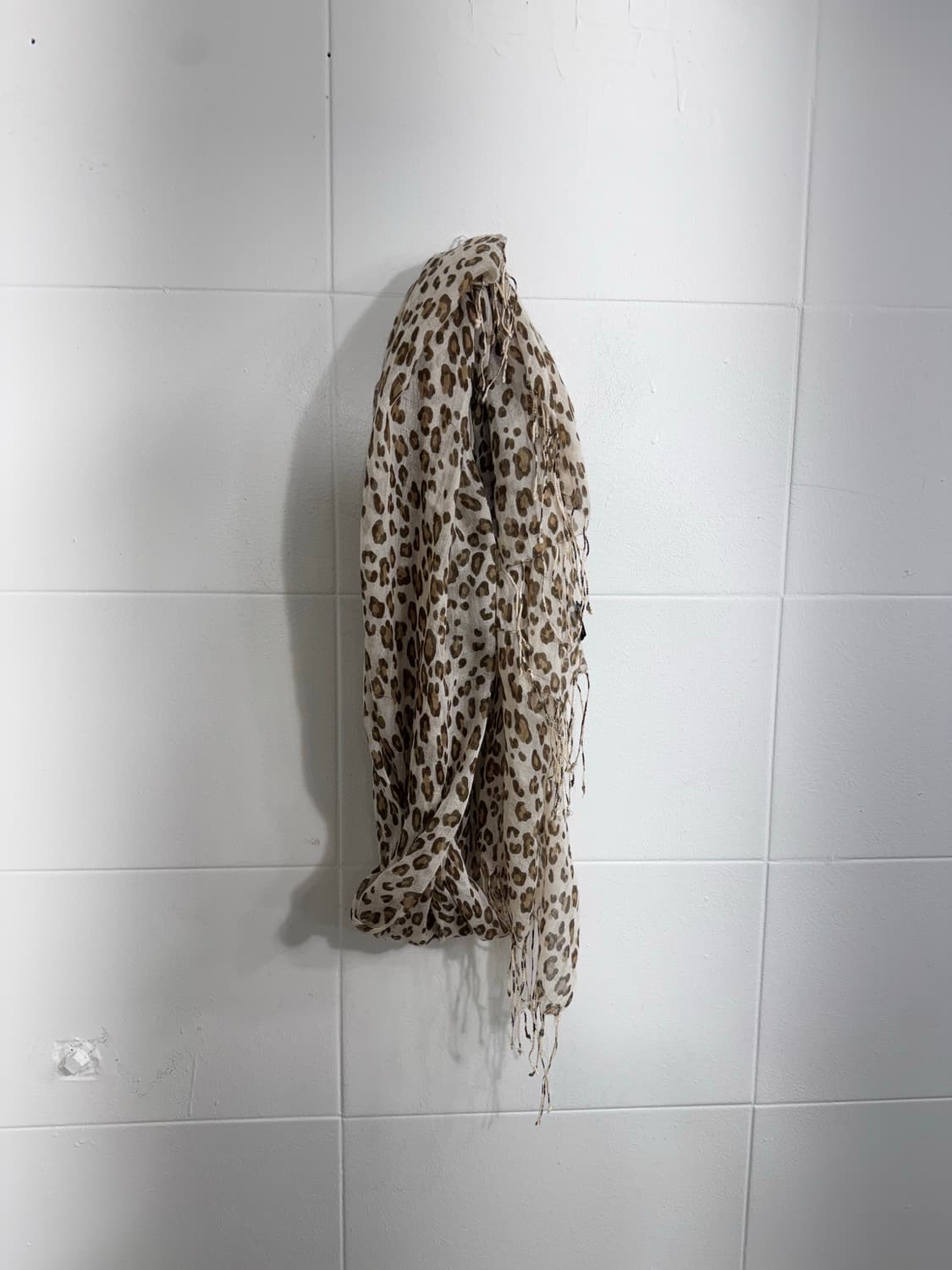 브라운 그런지 빈티지 후드 퍼 베스트 코디세트  상품이미지9