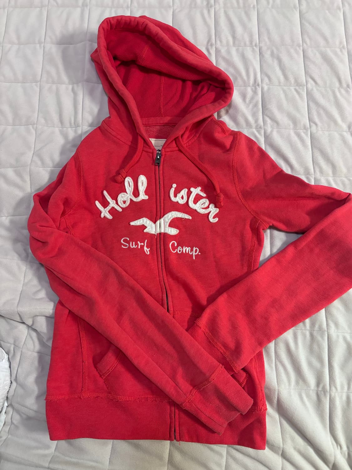 홀리스터 슬림핏 후드집업 XS 상품이미지1