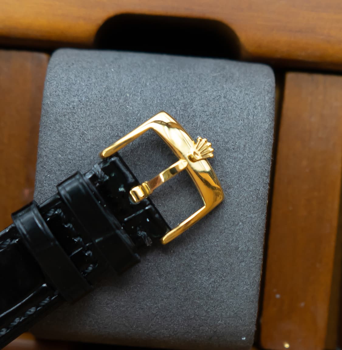 [희귀] 롤렉스 오이스터 데이트 6694 캡골드 빈티지 수동 시계 상품이미지5