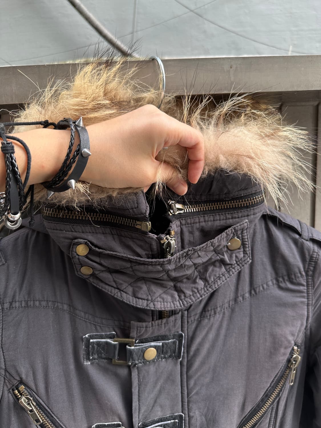 INGNI fade zipper detail jacket 상품이미지4