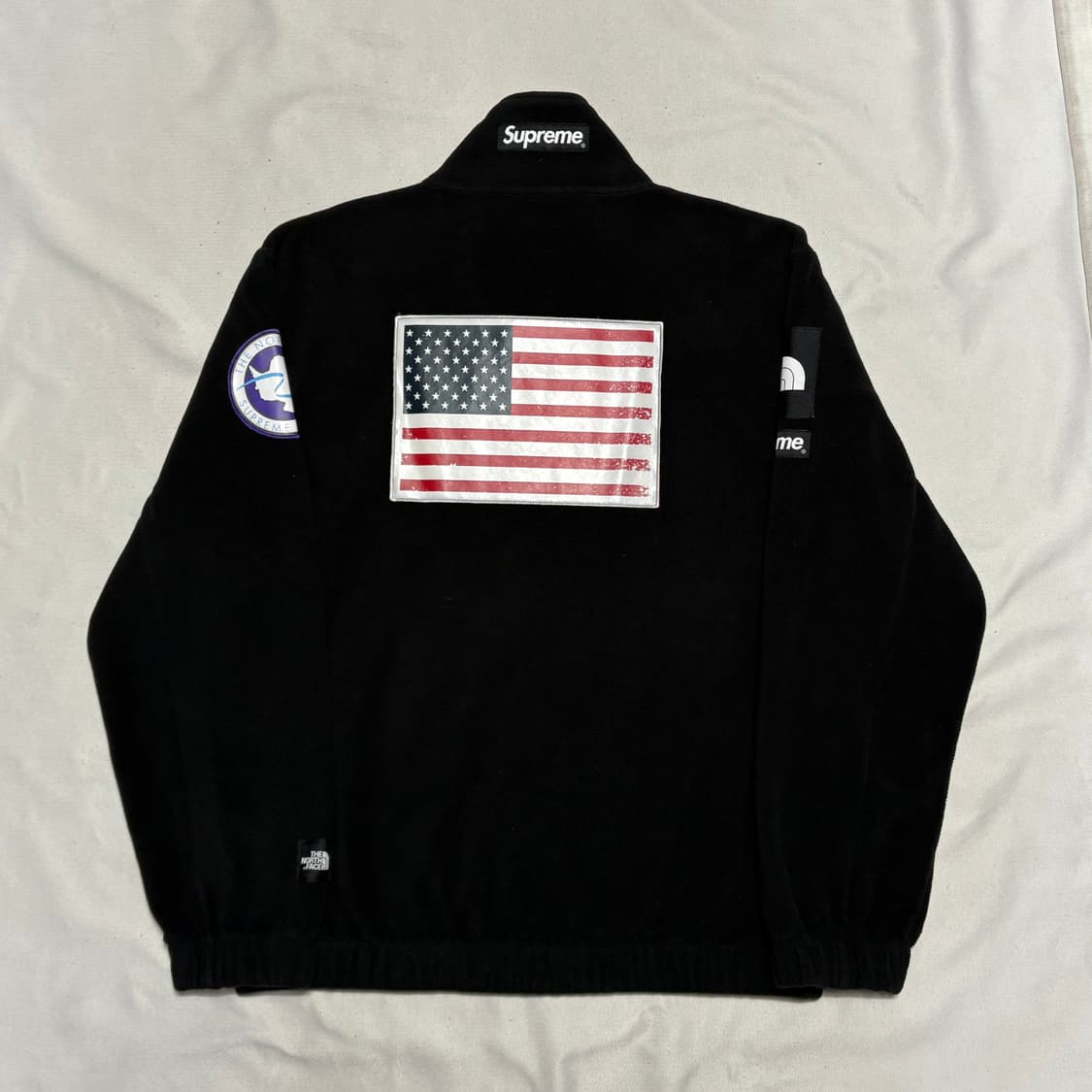 XL 슈프림 x 노스페이스 17SS 트랜스 안타티카 익스페디션 폴라텍 플 상품이미지3