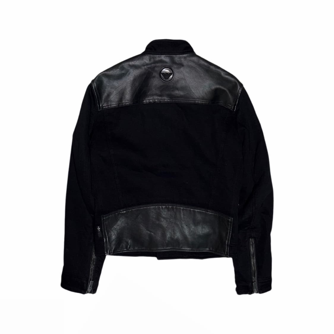 00‘s Emporio Armani Hybrd Leather Jacket 상품이미지2