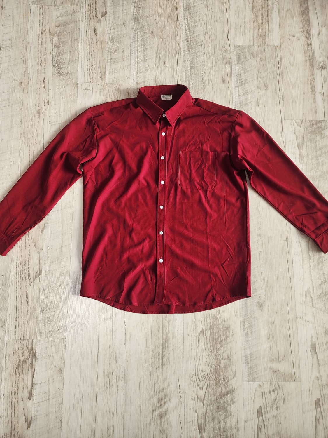 진머니 레드 셔츠 팜. 남성 빨간 셔츠 52(100~105사이즈) 상품이미지1