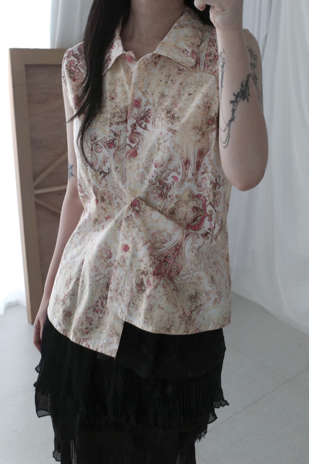 flower paisley shirt  상품이미지6