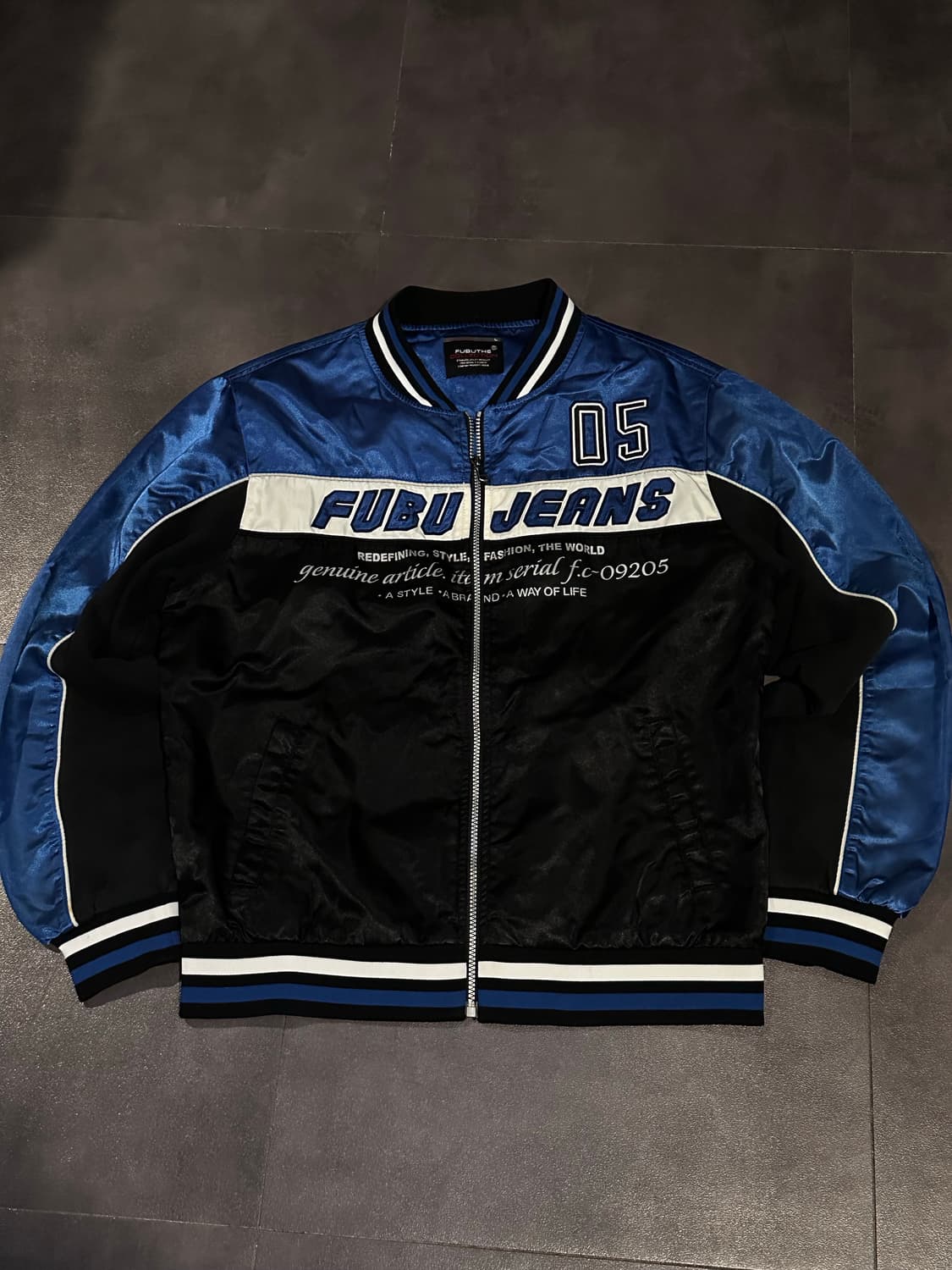 FUBU 후부 올드스쿨 블루종 자켓 (2000s Early) 상품이미지2