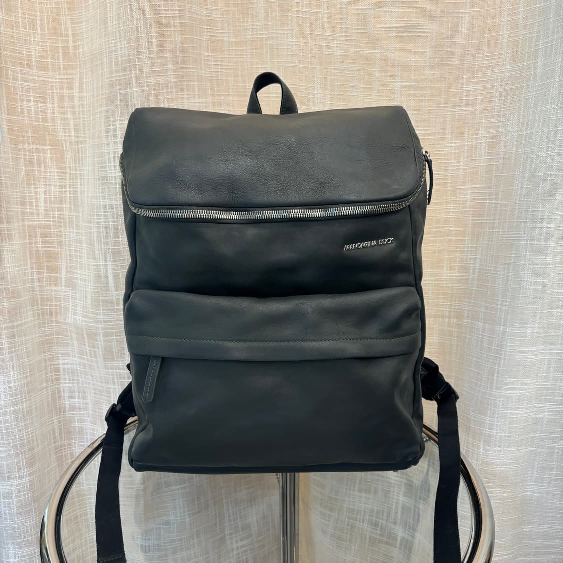 정품 만다리나덕 가죽 백팩     상품이미지1