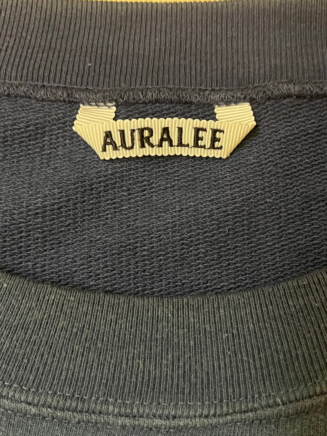 AURALEE FADED COTTON SWEAT SHIRTS 상품이미지7