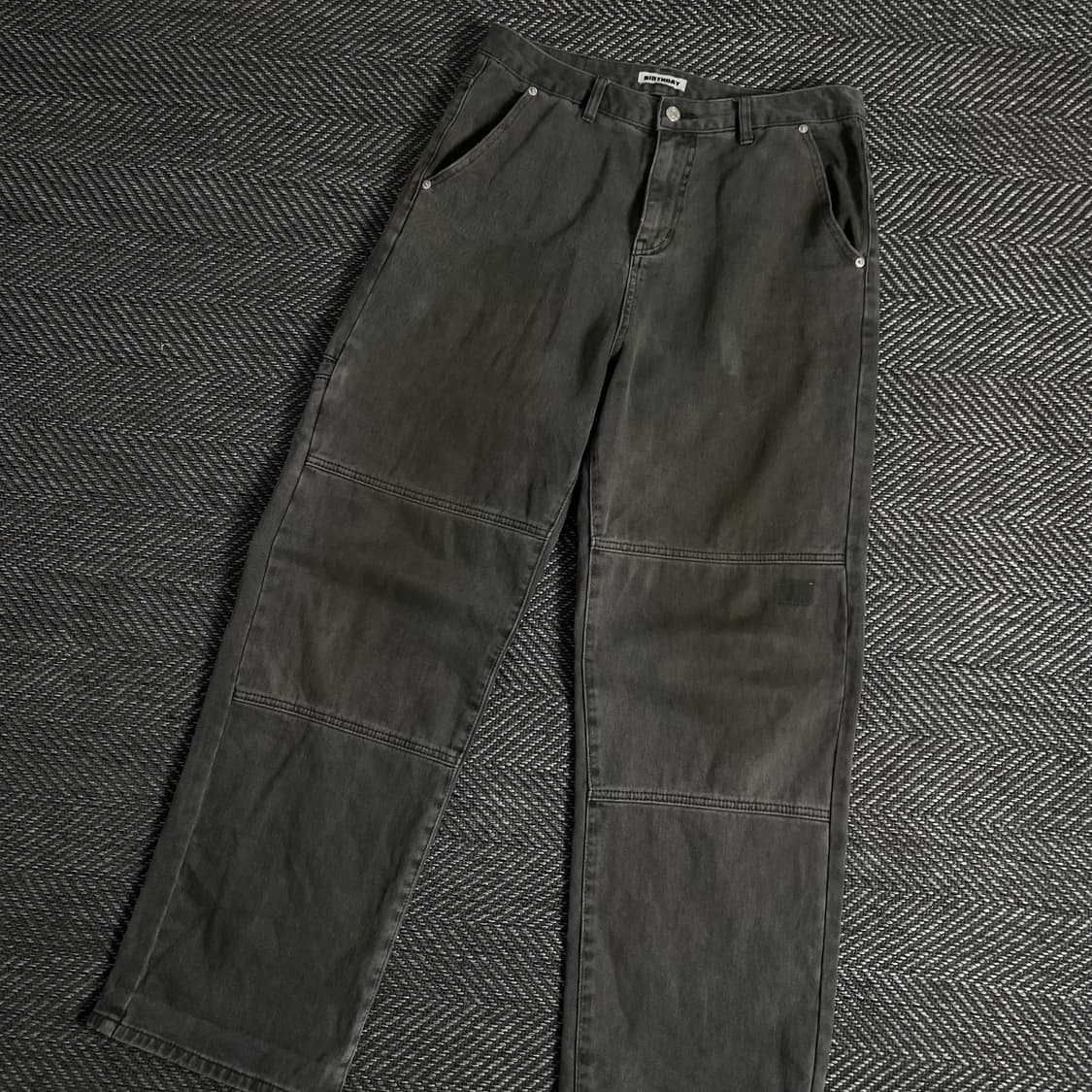 벌스데이 더블니 카펜터 워크 팬츠y 3156 상품이미지1