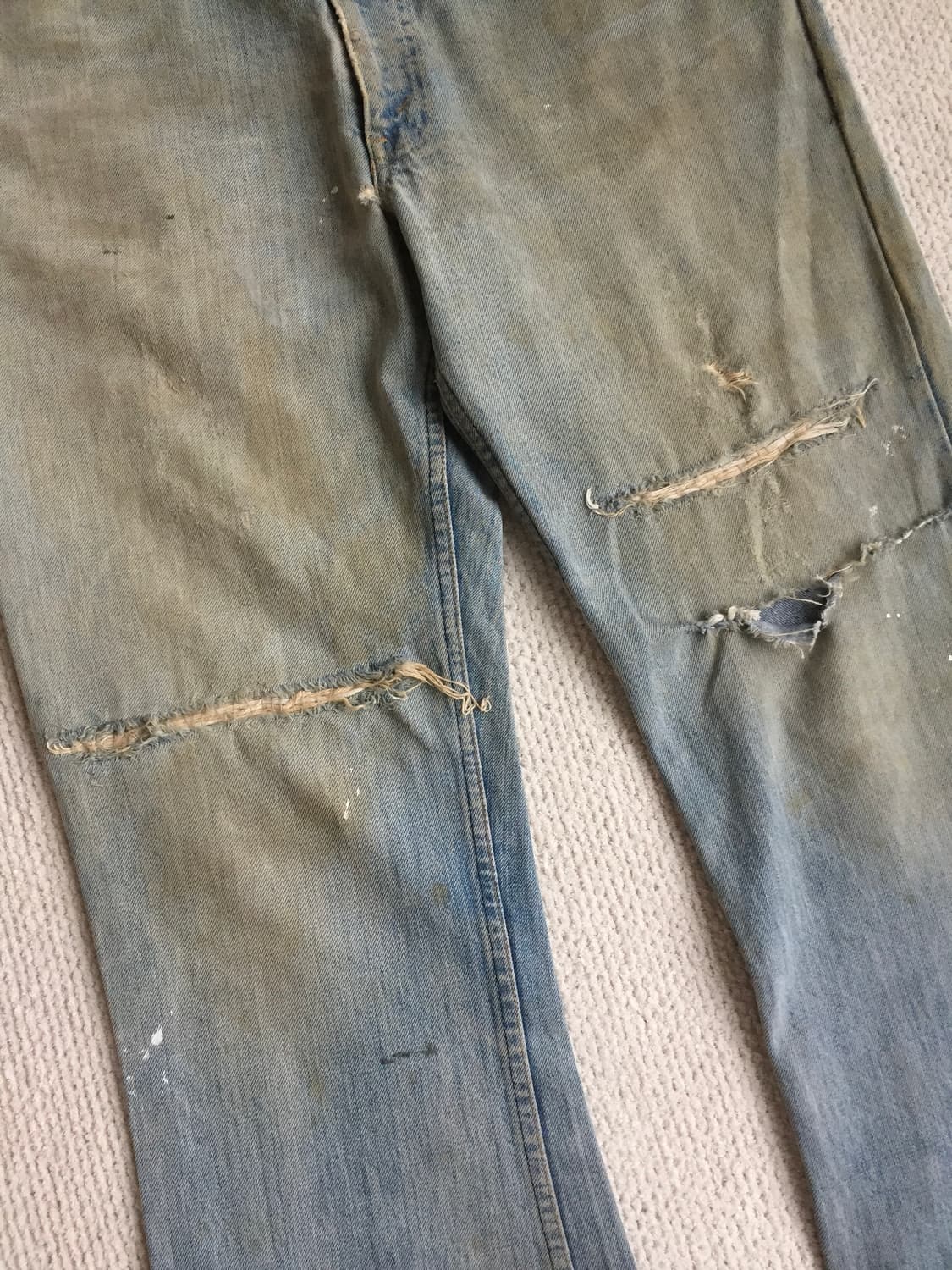 70‘s levis 646 블랭크탭 벨바텀 부츠컷 굿페이딩 상품이미지3