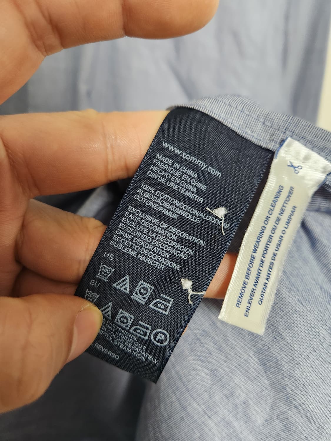 타미힐피거Tommy 코튼 셔츠 XL - S165 상품이미지6