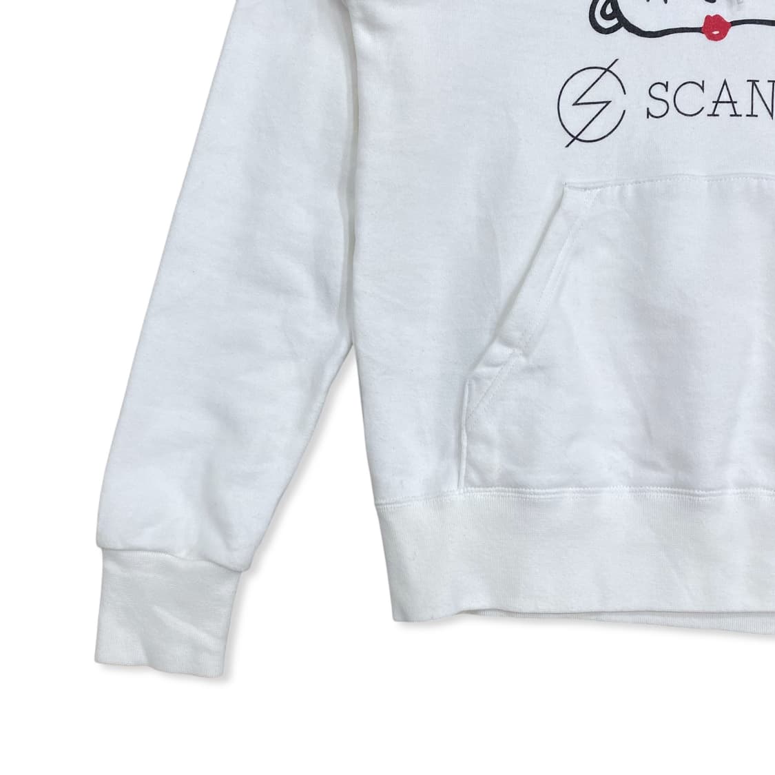 Betty Boop, White Printed Hoodie 상품이미지4