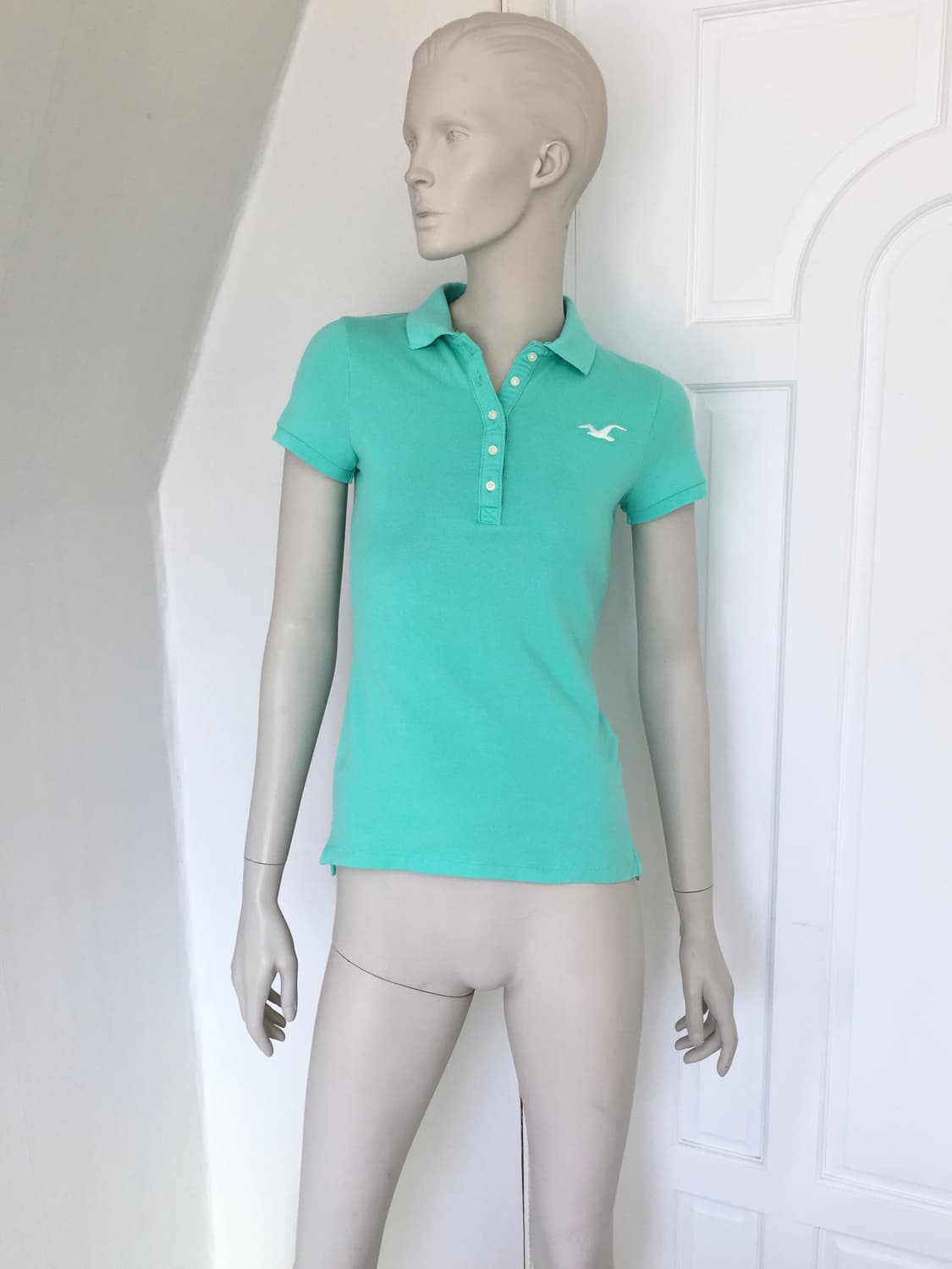 Hollister Mint Polo T-Shirt 상품이미지5