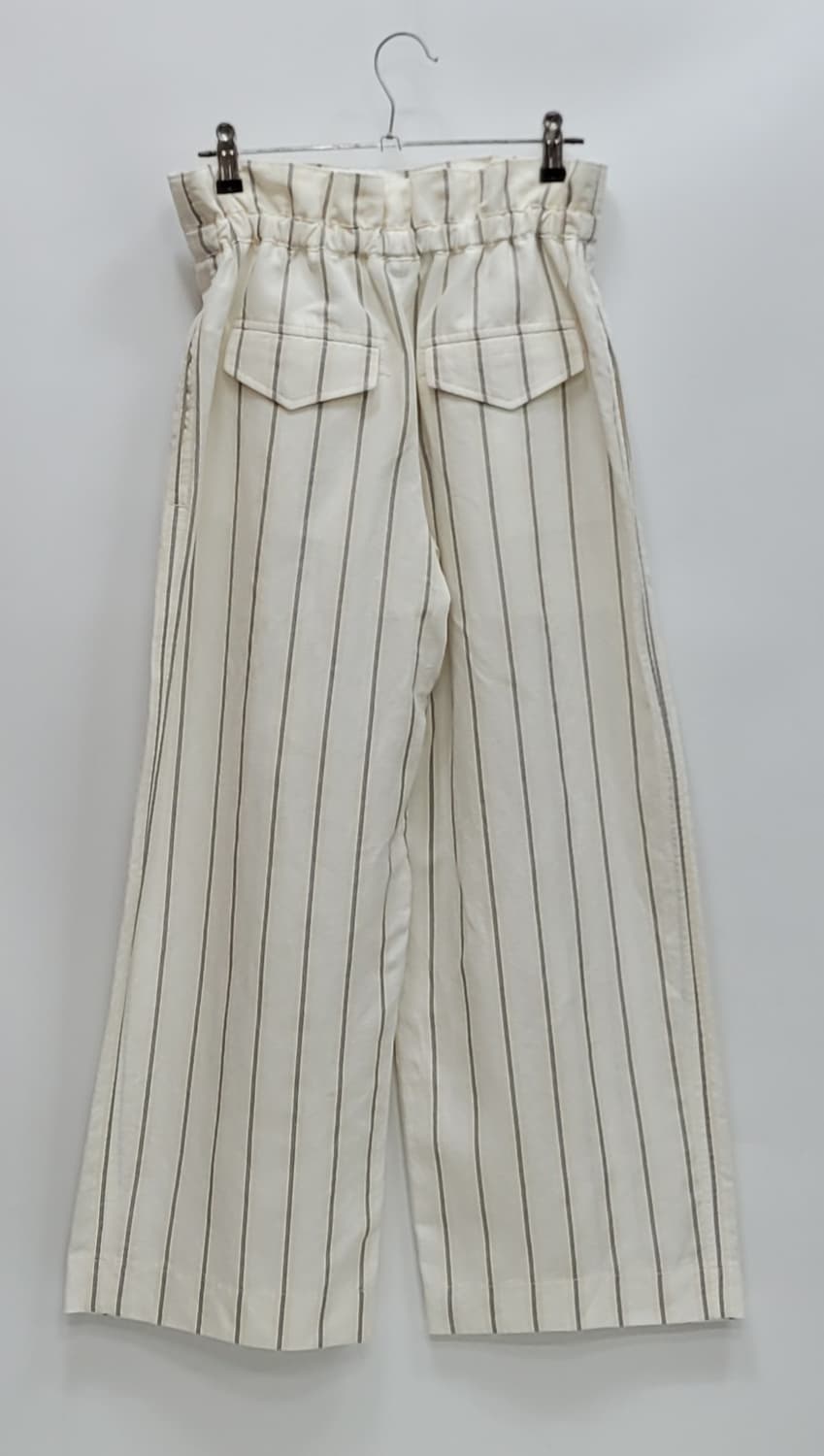 CLUB MONACO 클럽모나코 스트라이프 밴딩 와이드 팬츠 / 여 00 상품이미지3