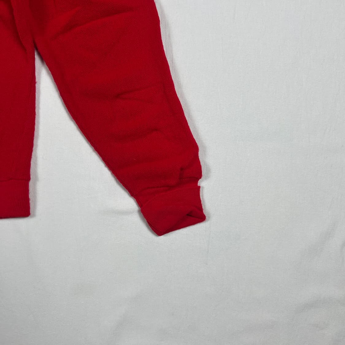 80‘s izod 라코스테 블루 로고 니트 가디건 상품이미지4