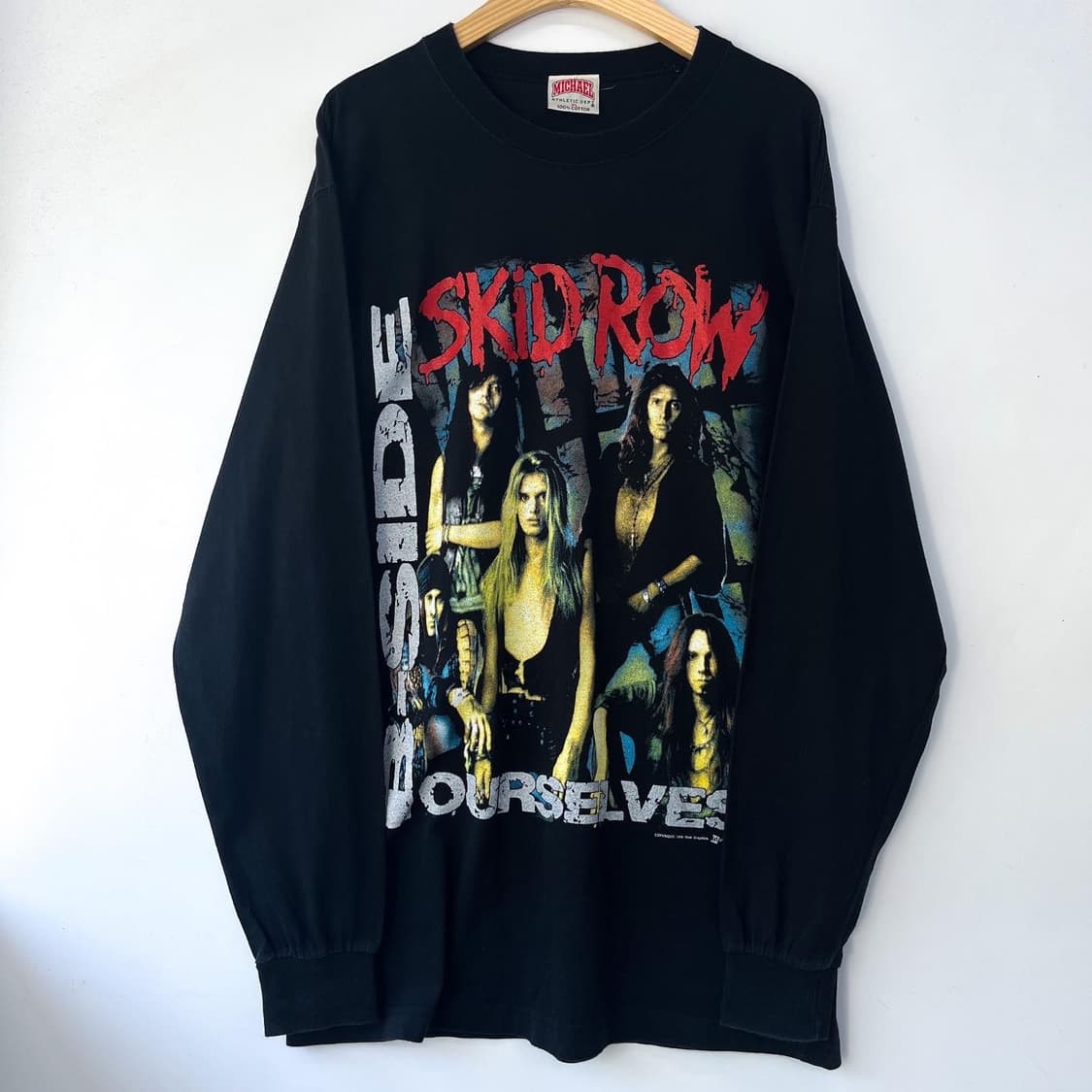 마이클 1998‘s 스키드 로우 롱슬리브 상품이미지3