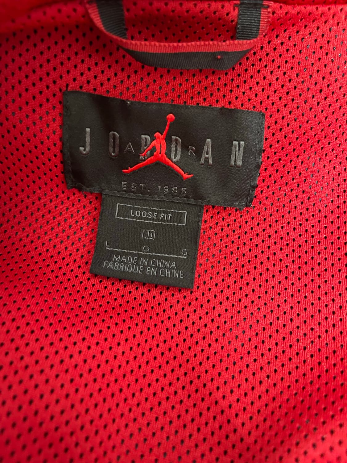 L 나이키 조던 에어조던6 레거시 바람막이 자켓 상품이미지9