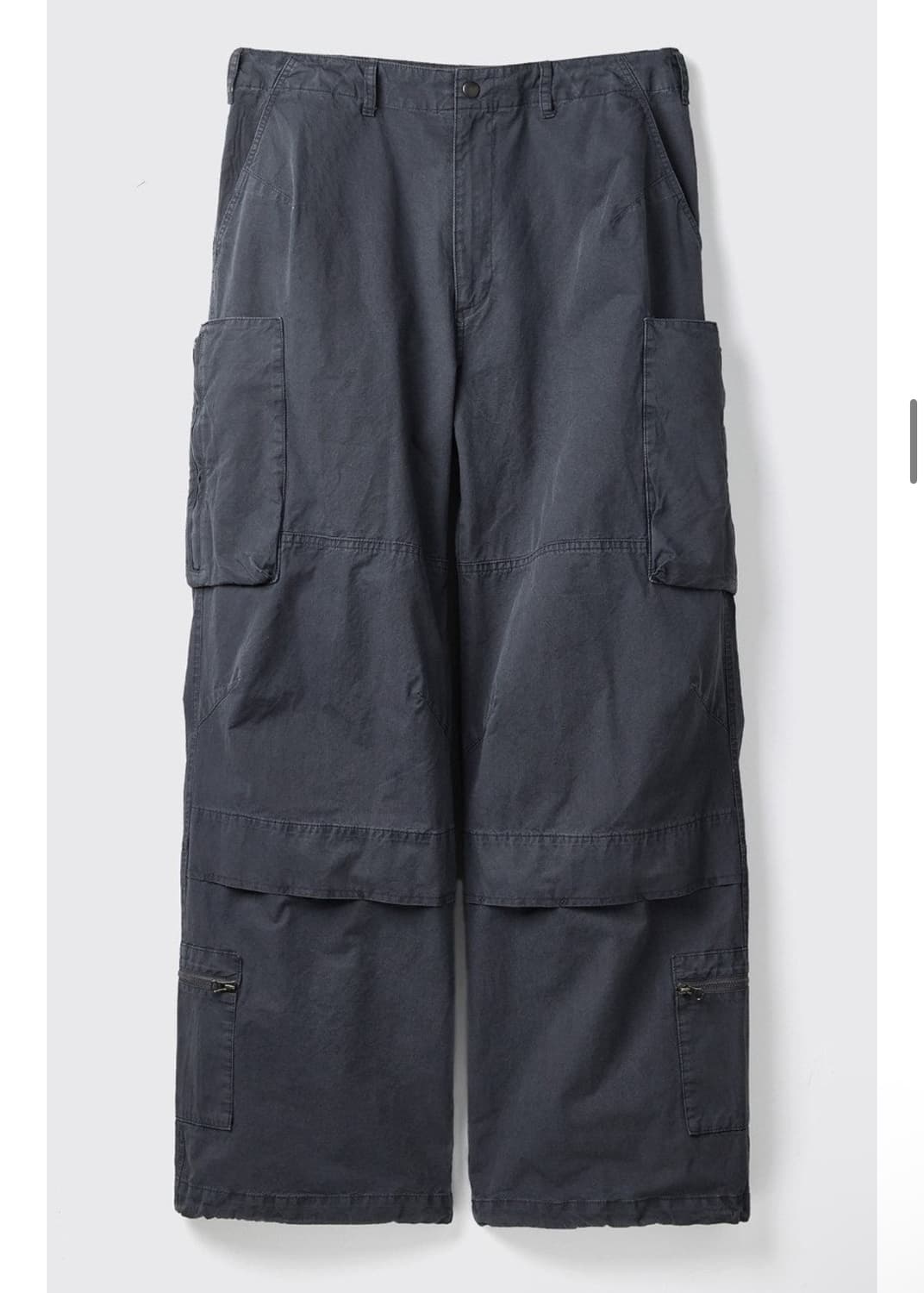 [2] 해칭룸 집 카고 팬츠 네이비 상품이미지4