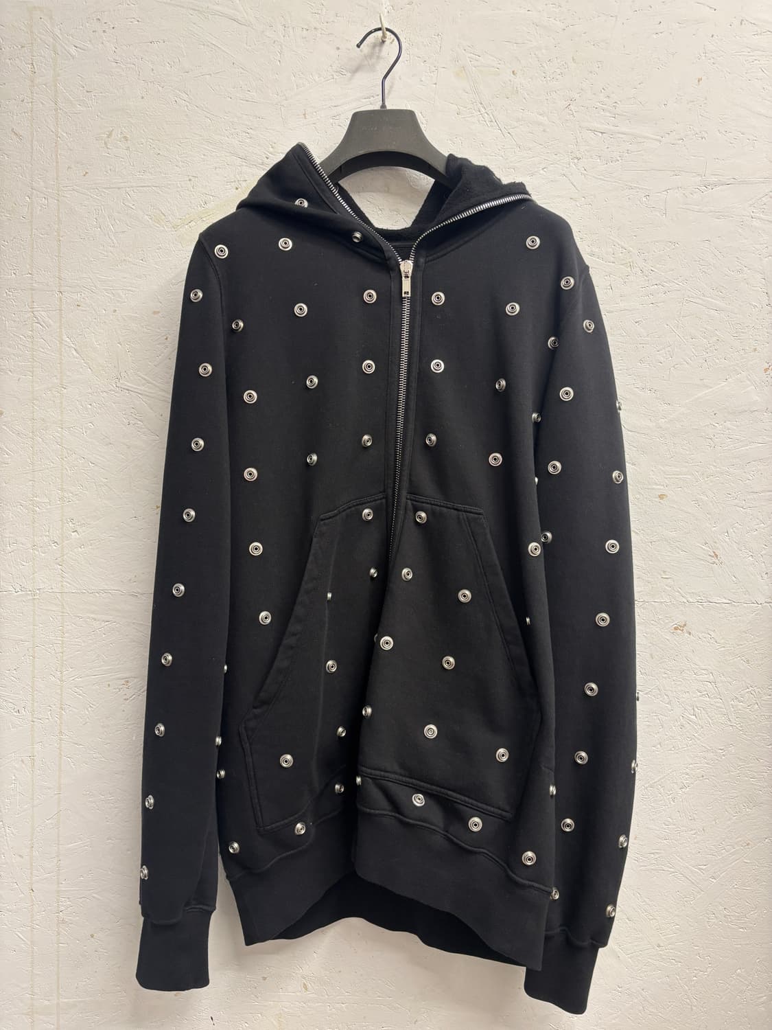 릭오웬스 스터드 후드 집업 상품이미지2