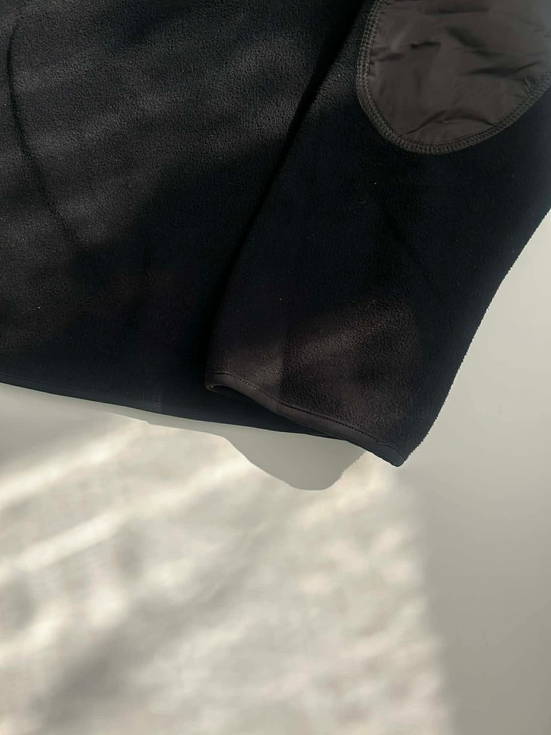 [XL] 프라다 스포츠 00s 경량 플리스 하프집업 나일론 엘보우 상품이미지6