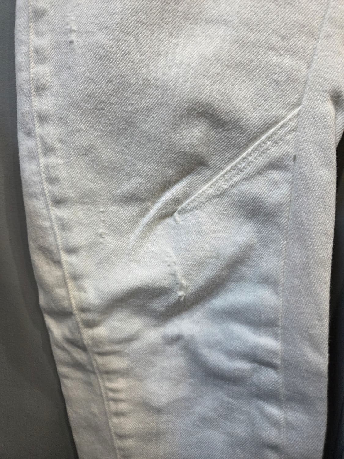 G-STAR ARC 3D BF OVERALL화이트 데님 멜빵바지(S) 상품이미지5