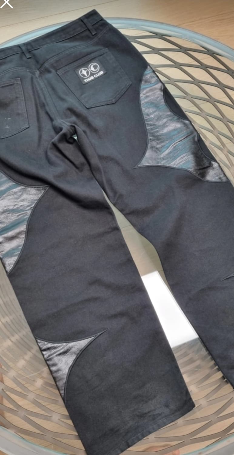 떠그클럽 레더팬츠 상품이미지1