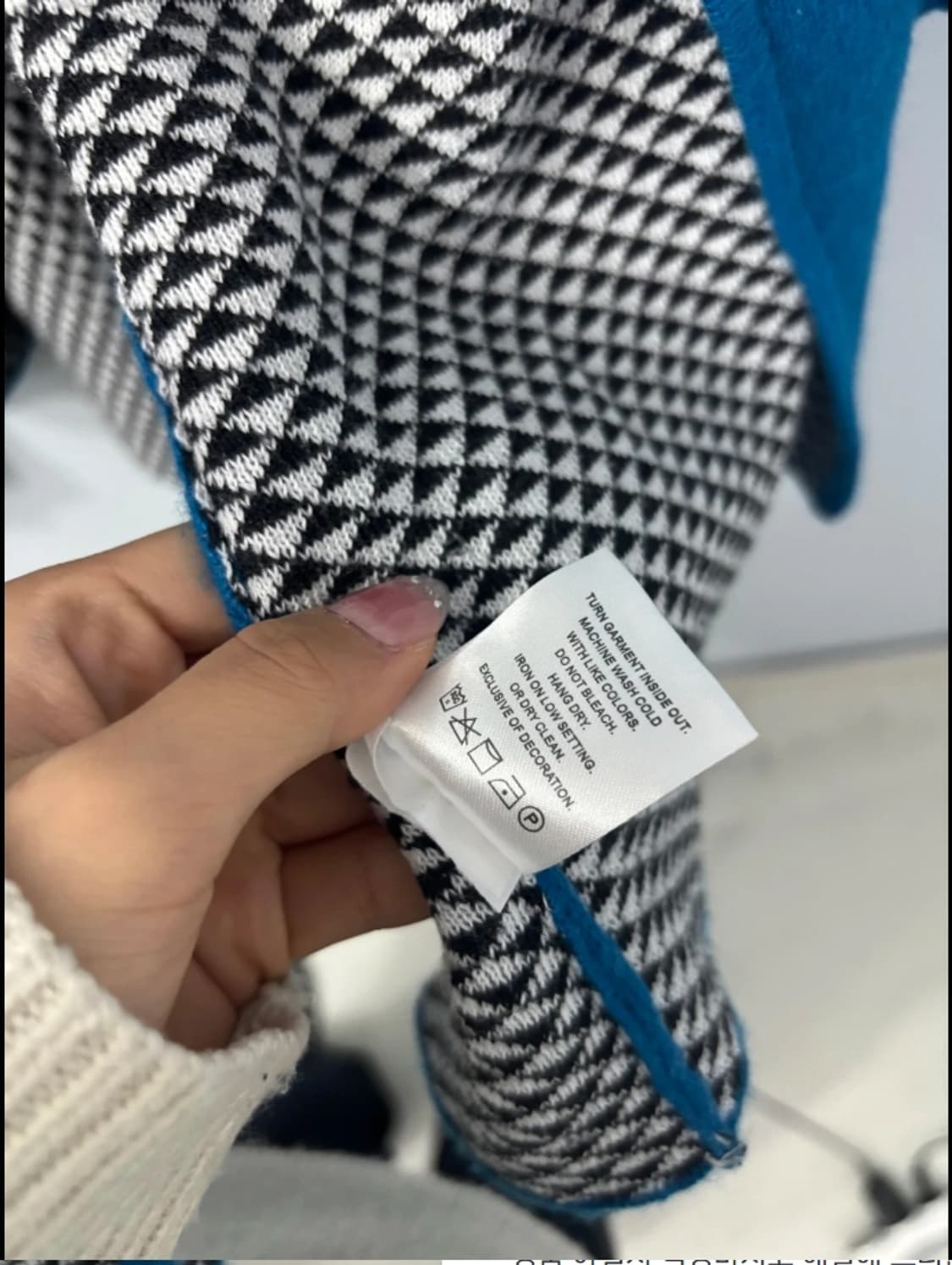 한섬 MOSIQINA 밍크 캐시미어 코트 L 상품이미지7