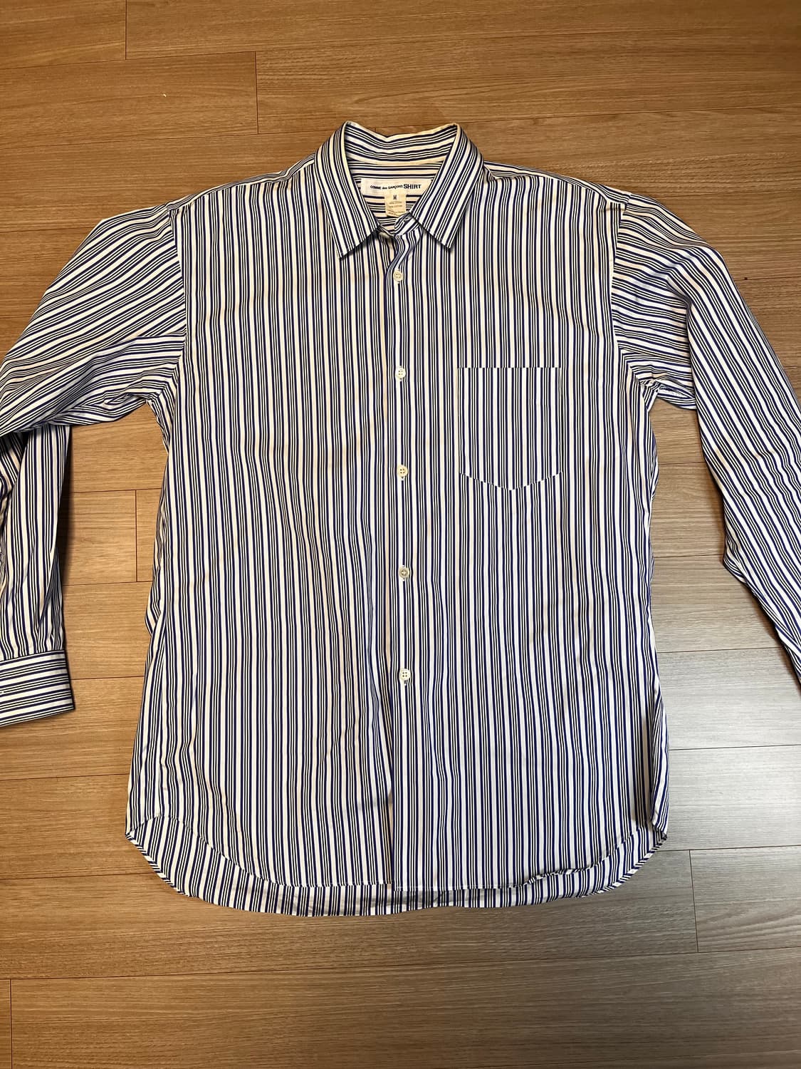 꼼데가르송 스트라이프 셔츠 상품이미지1