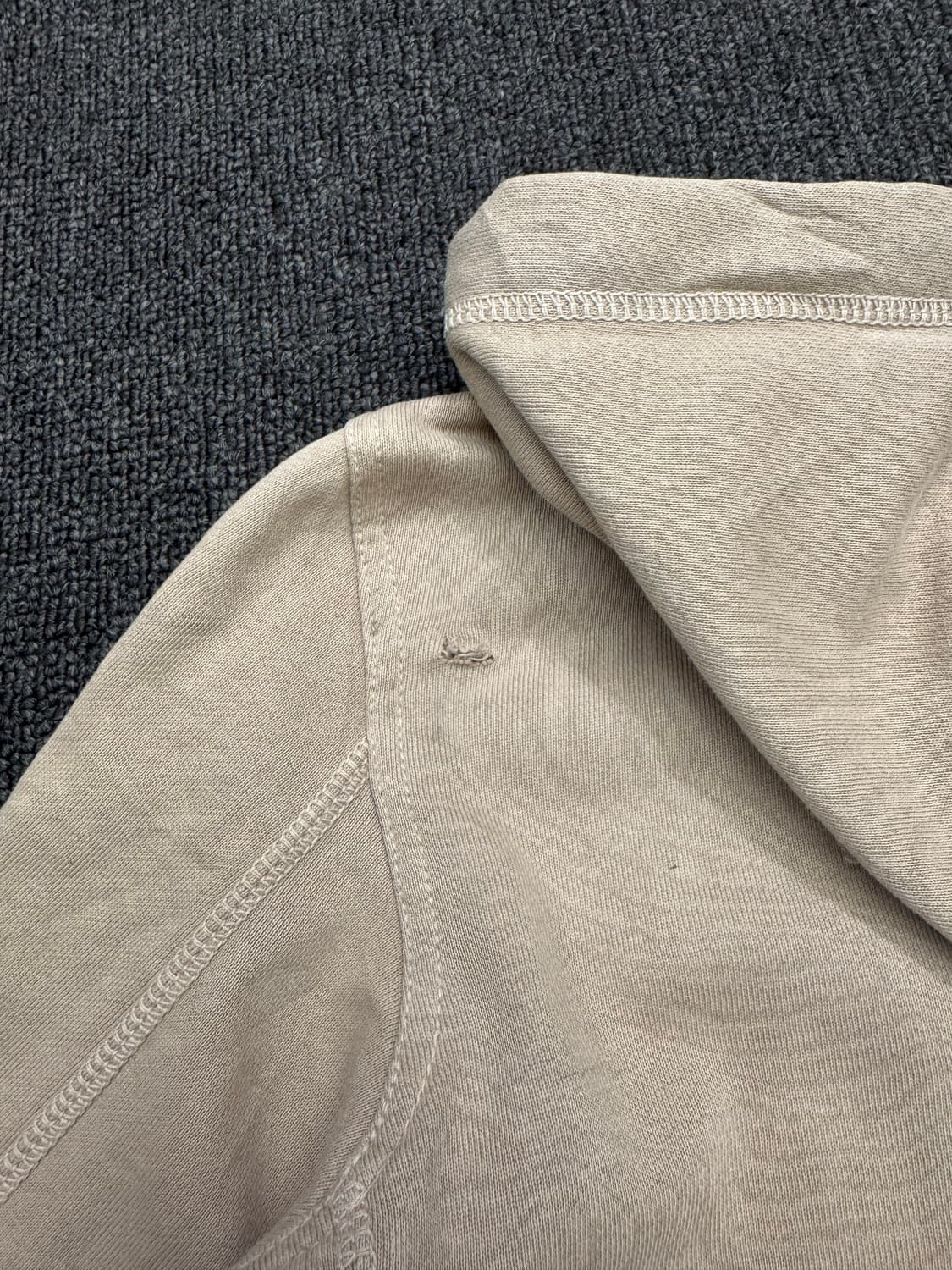 S)ET Boite 빈티지 여성 베이지 후드 자켓 상품이미지5