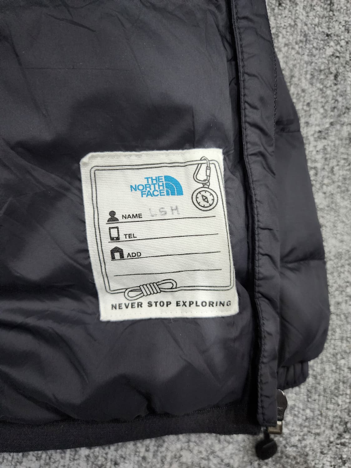 노스페이스 키즈 온 볼 후디패딩 후드패딩 120 상품이미지6