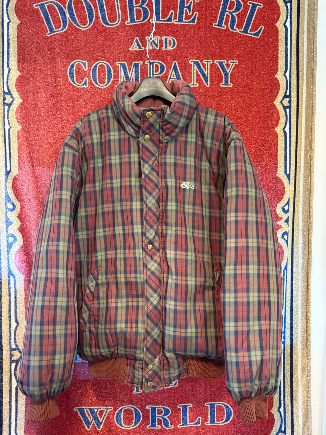 라코스테 리버시블 패딩 XL 상품이미지2