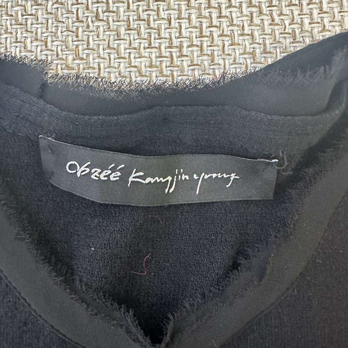 90 빈티지 레드컬러 프릴 가디건 0410D 상품이미지2