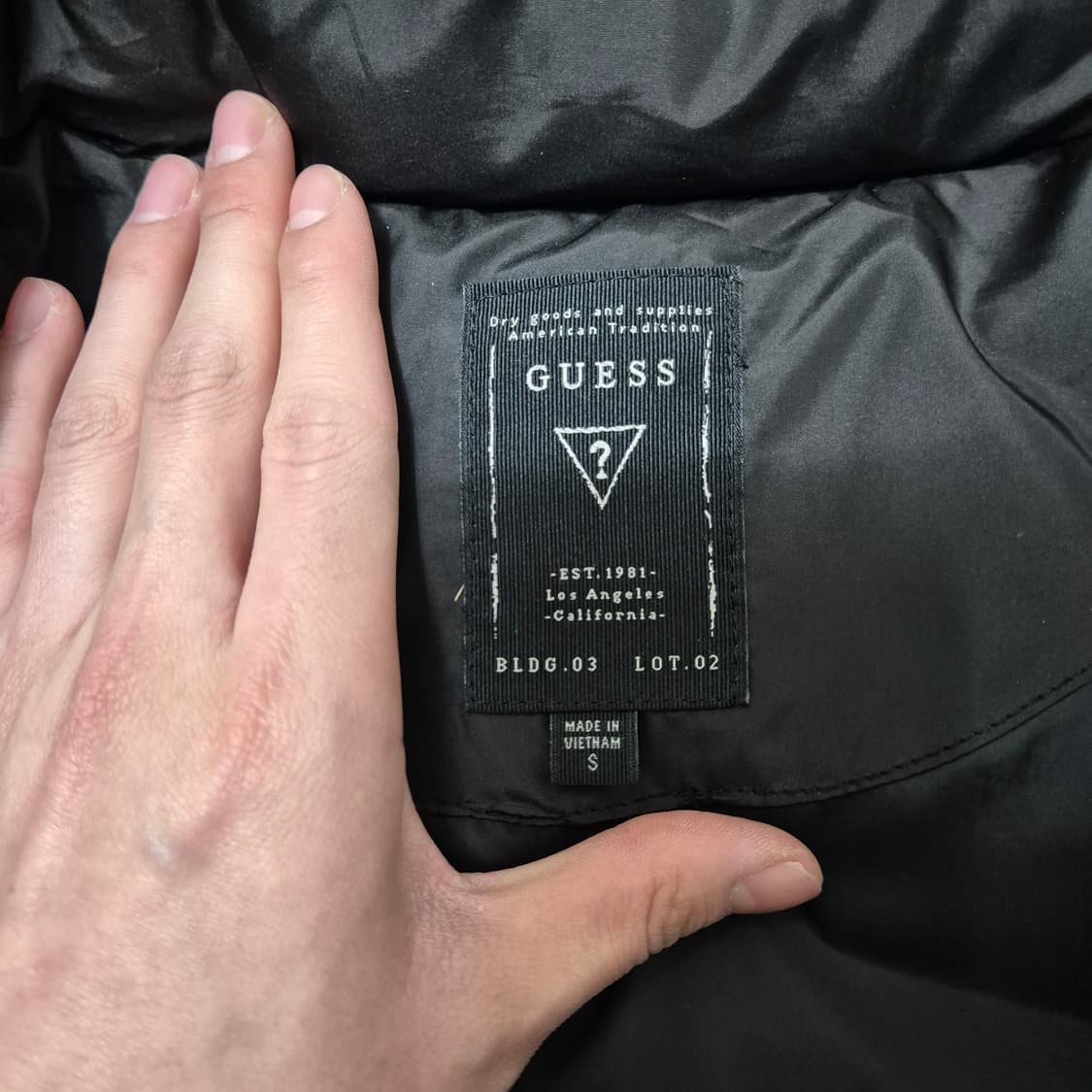 게스 여성 프리미엄 덕다운 후드 롱패딩 점퍼 S(90) 상품이미지5