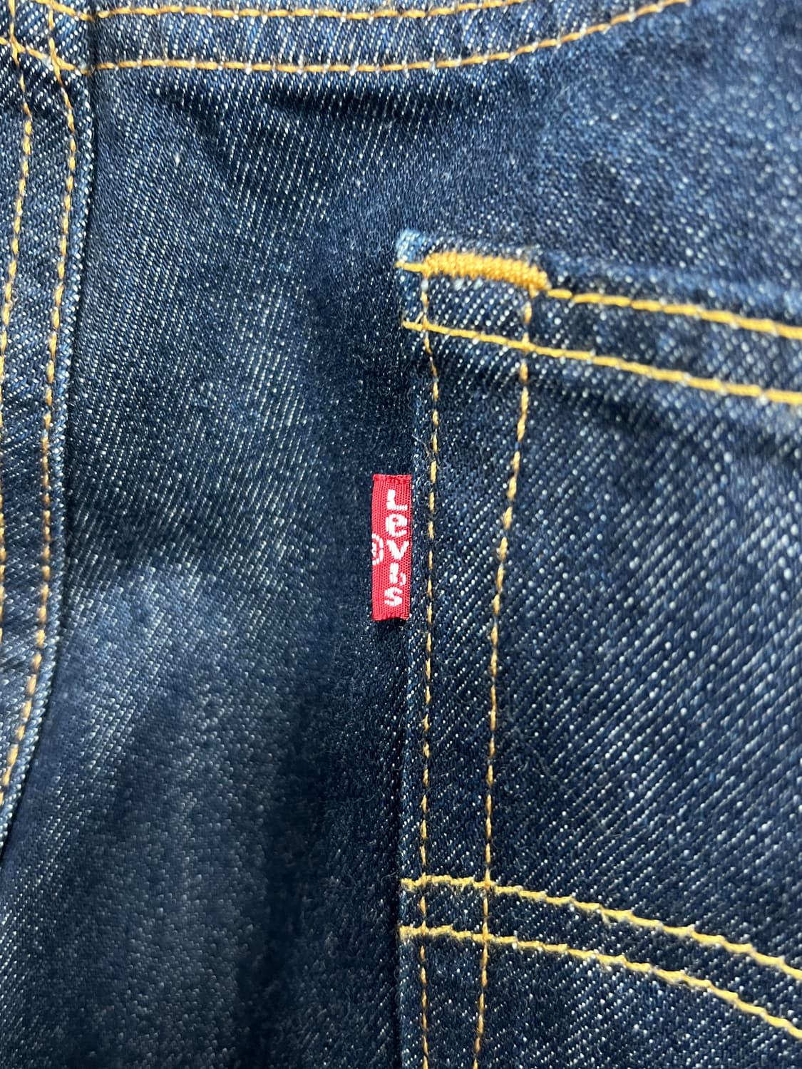 Levis 리바이스 505 레귤러 스트레이트 인디고 데님 팬츠 상품이미지4