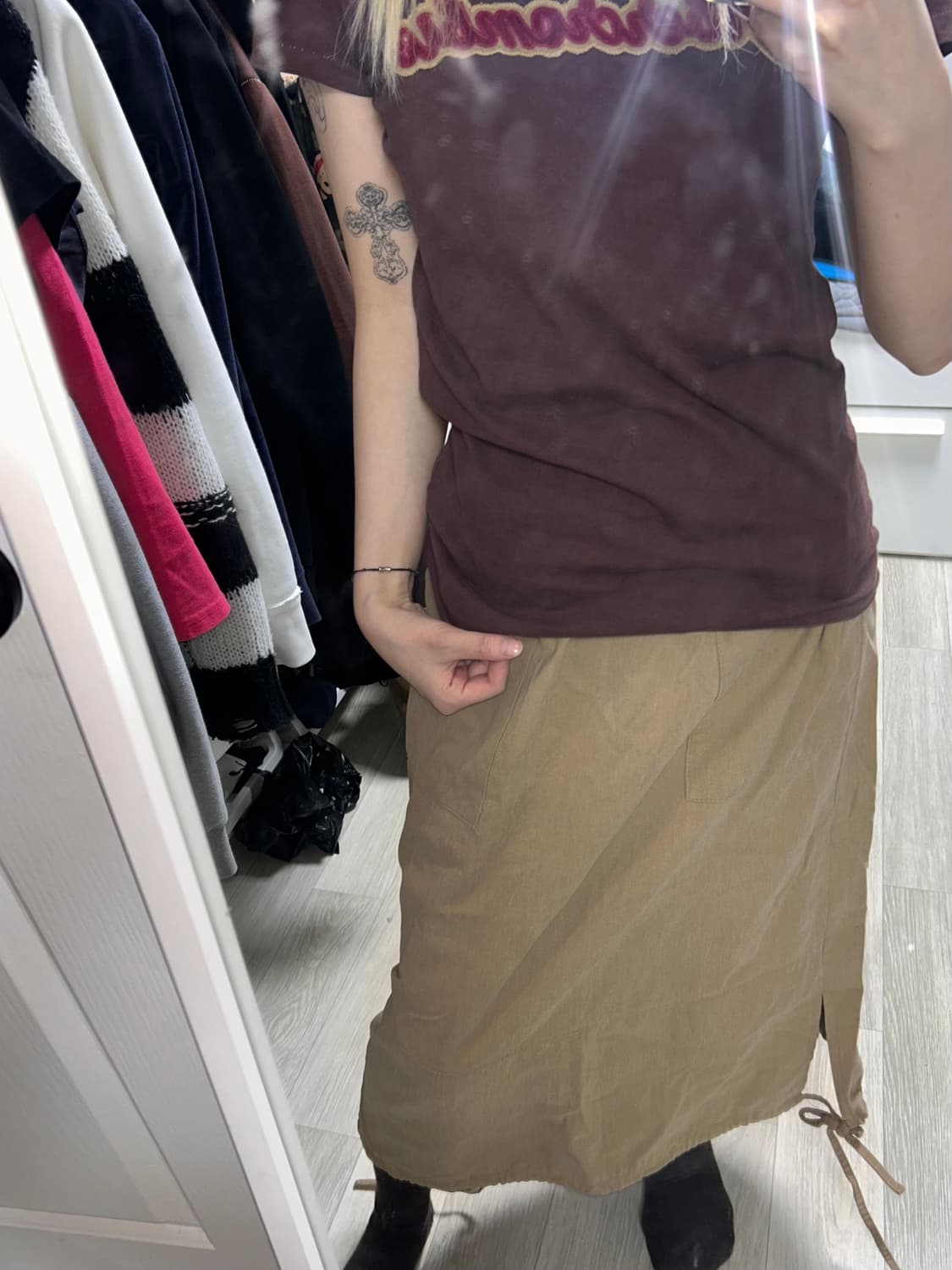 빈티지 롱스커트  상품이미지5