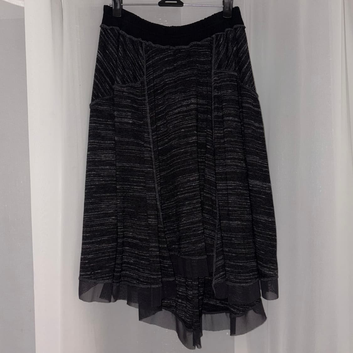 Cozy flare Skirt_Dirsty Black 상품이미지2