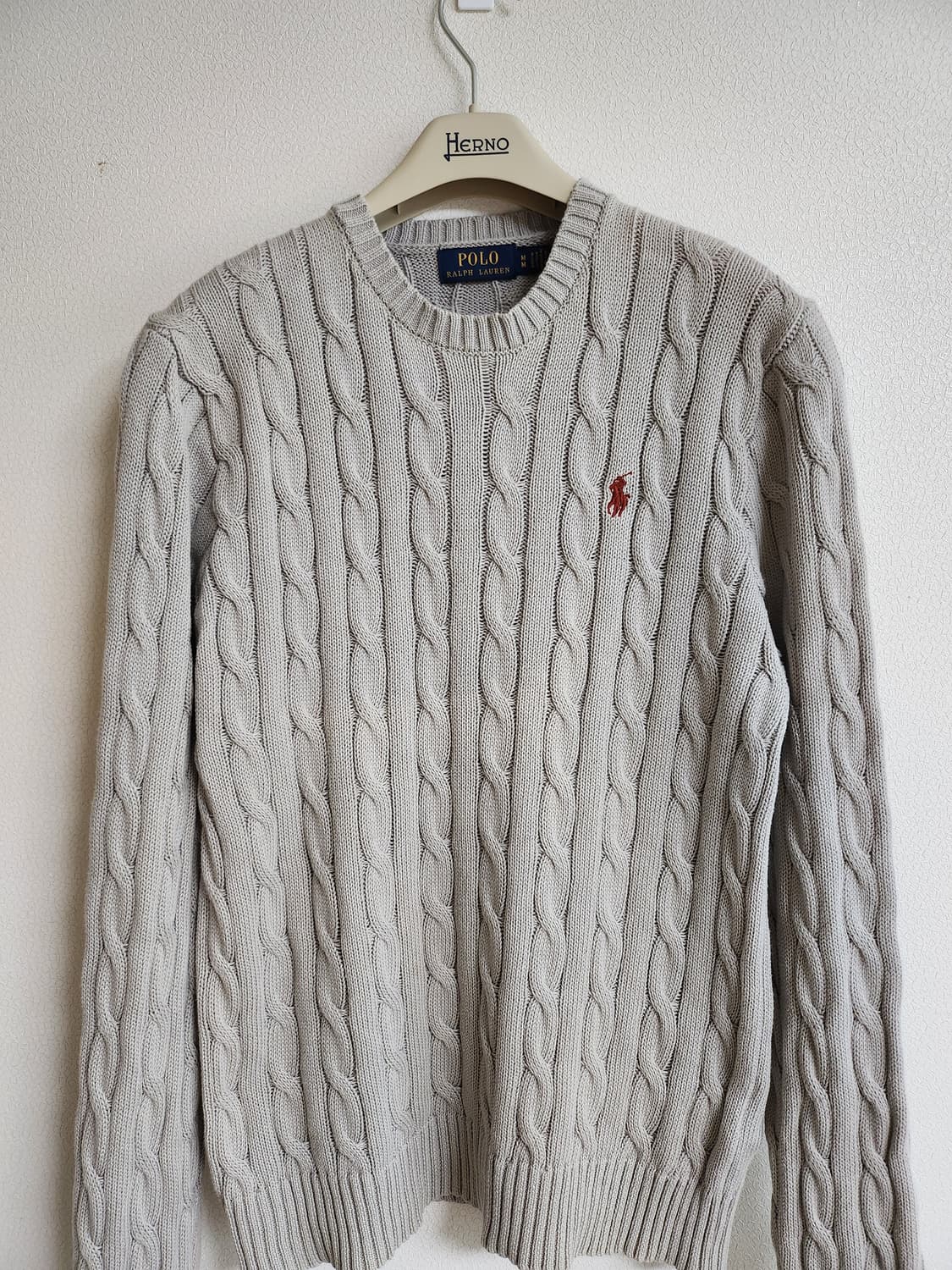 폴로랄프로렌 케이블니트 (M 상품이미지2