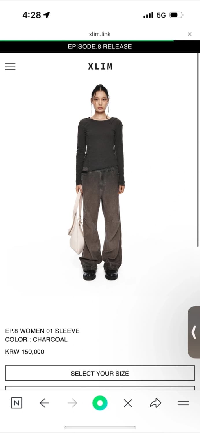 Xlim ep.8 women 01 sleeve 상품이미지2