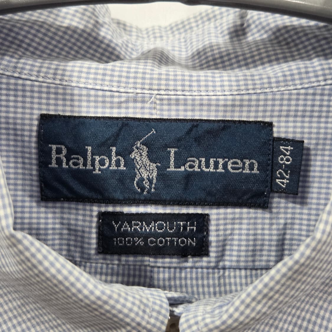 폴로랄프로렌 버튼다운 체크셔츠 42-84 상품이미지3