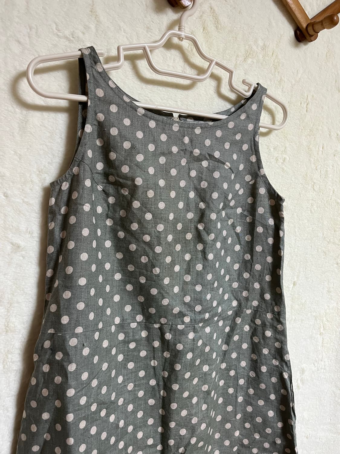 빈티지 도트 나시 원피스  상품이미지2