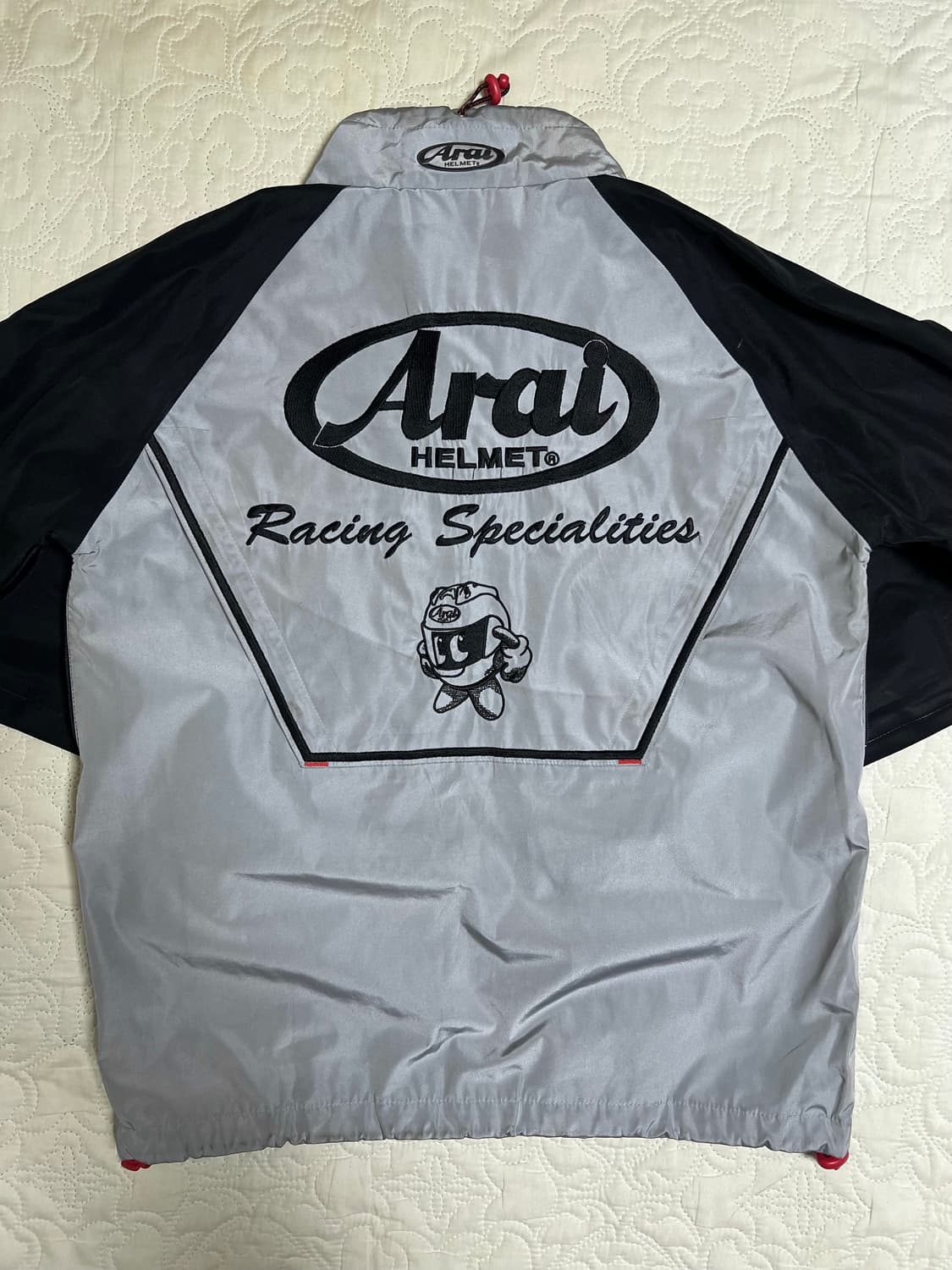 구형 아라이 바람막이 S 검회 투톤 실버블랙 상품이미지1