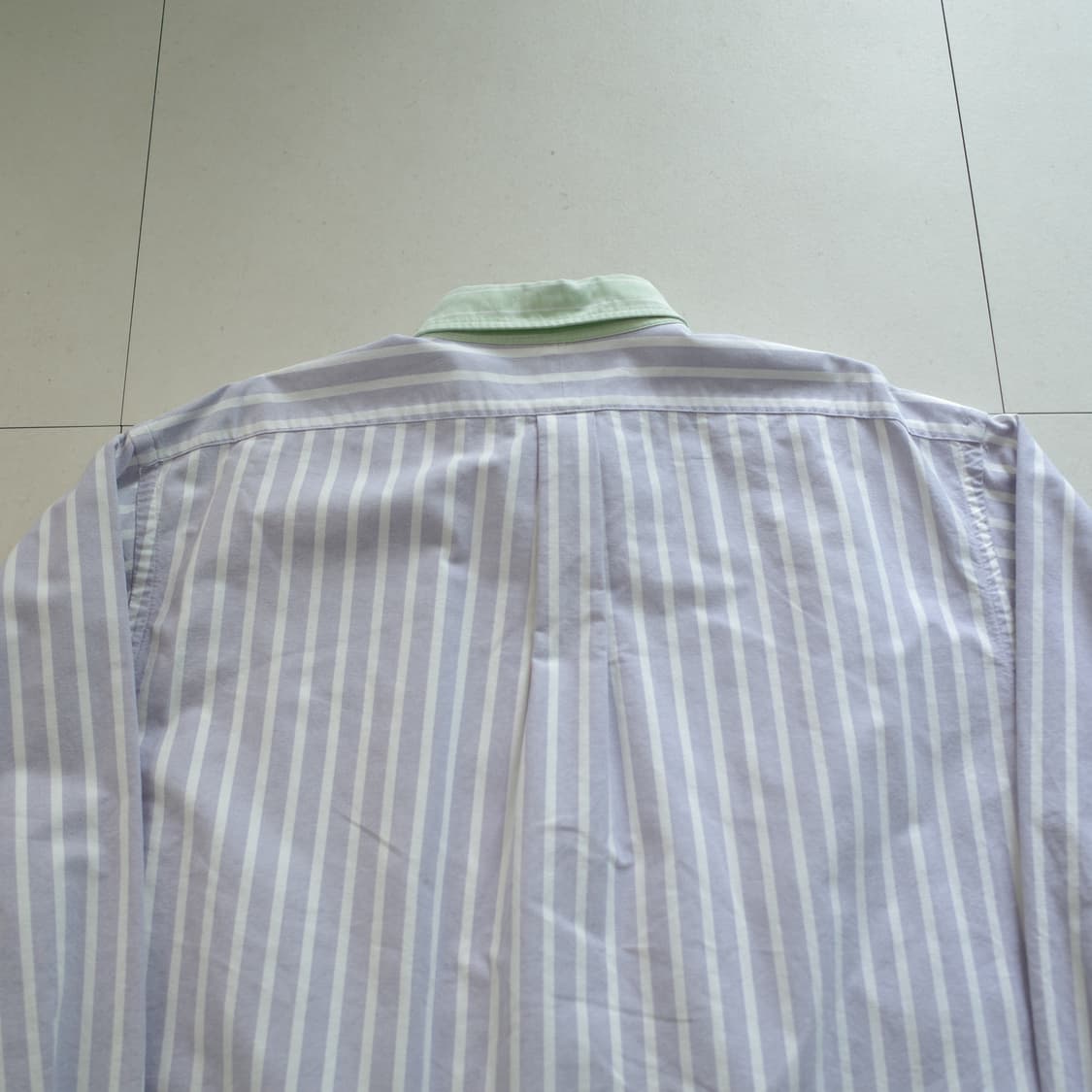 90s 폴로 랄프로렌 빅셔츠 The Big Shirt 스트라이프 XXL 상품이미지8