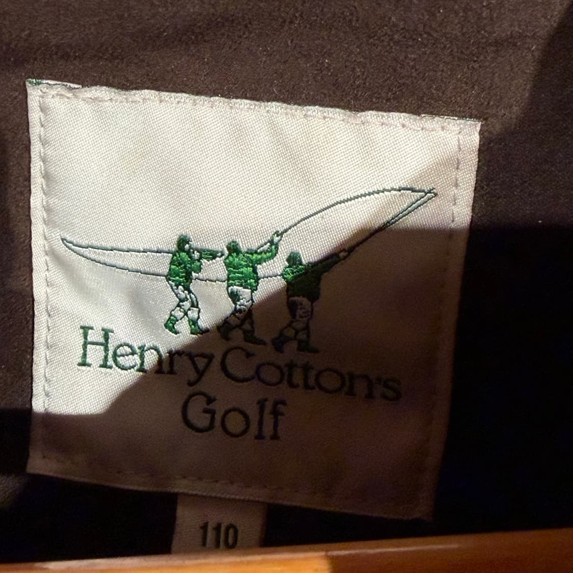 헨리코튼 브라운 스웨이드 덕다운 패딩 110 상품이미지2