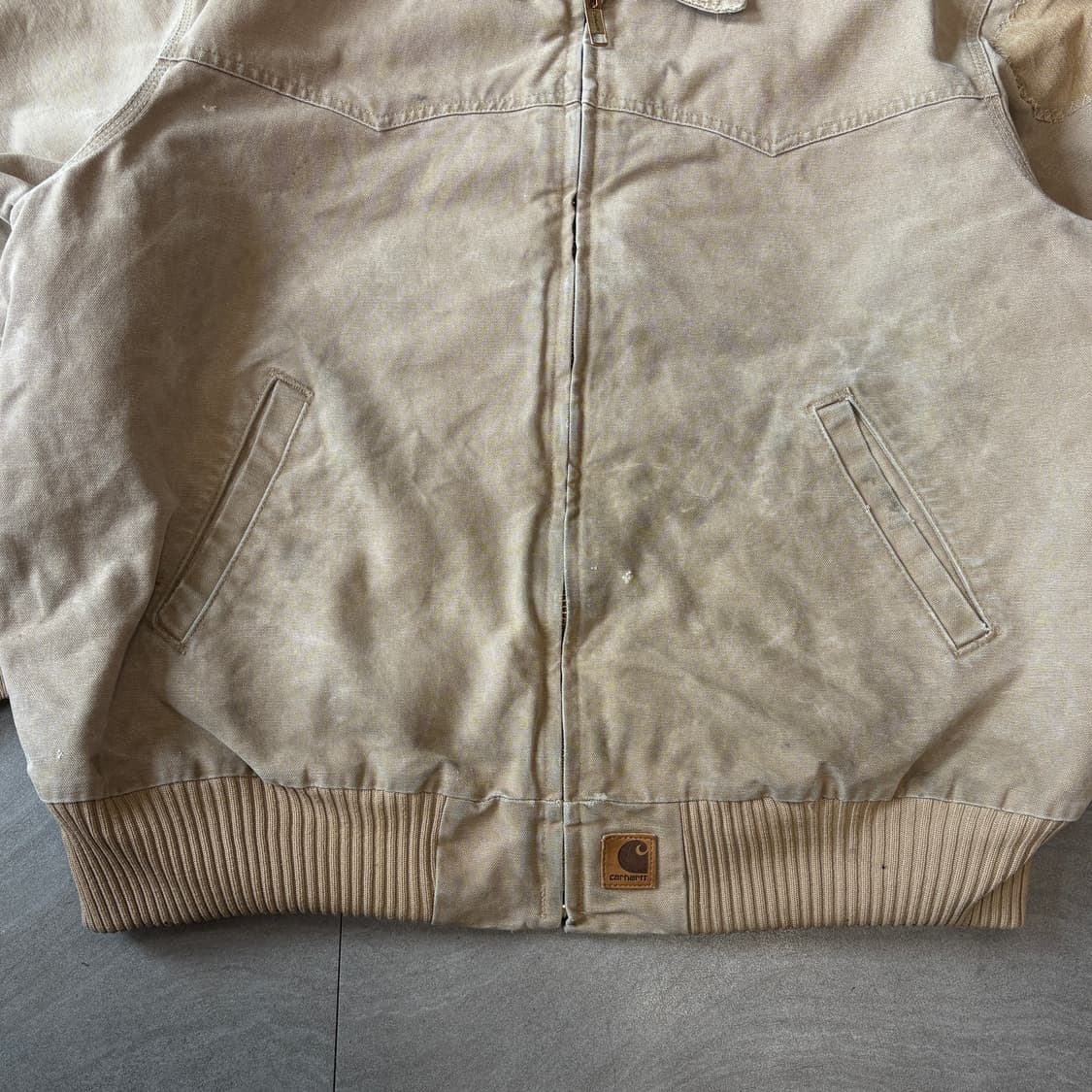 칼하트 정품 베이지 산타페 자켓 상품이미지2