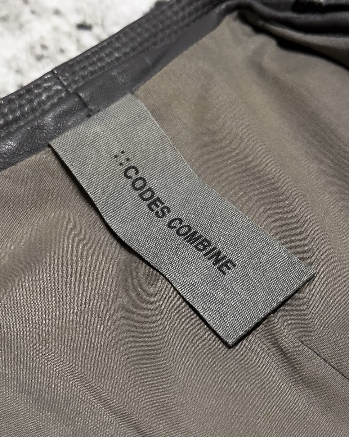 {Codes Combine} Sheepskin Hook Jacket 상품이미지9