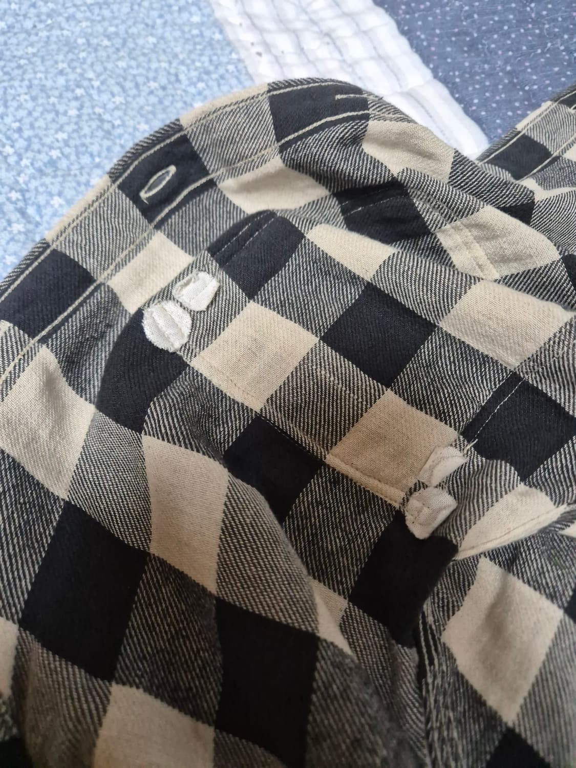 [L] 판매 or 교 L>M /  RRL 더블알엘 버팔로 체크 워크셔츠 상품이미지7