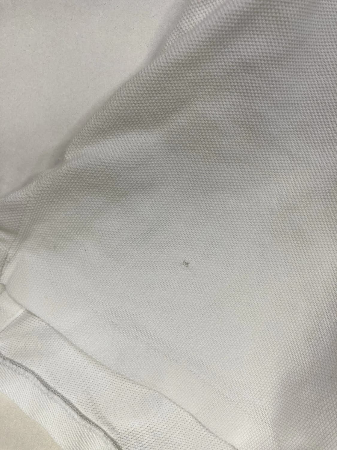 폴로 랄프로렌 빅포니 메시 카라티 화이트 블랙 상품이미지9