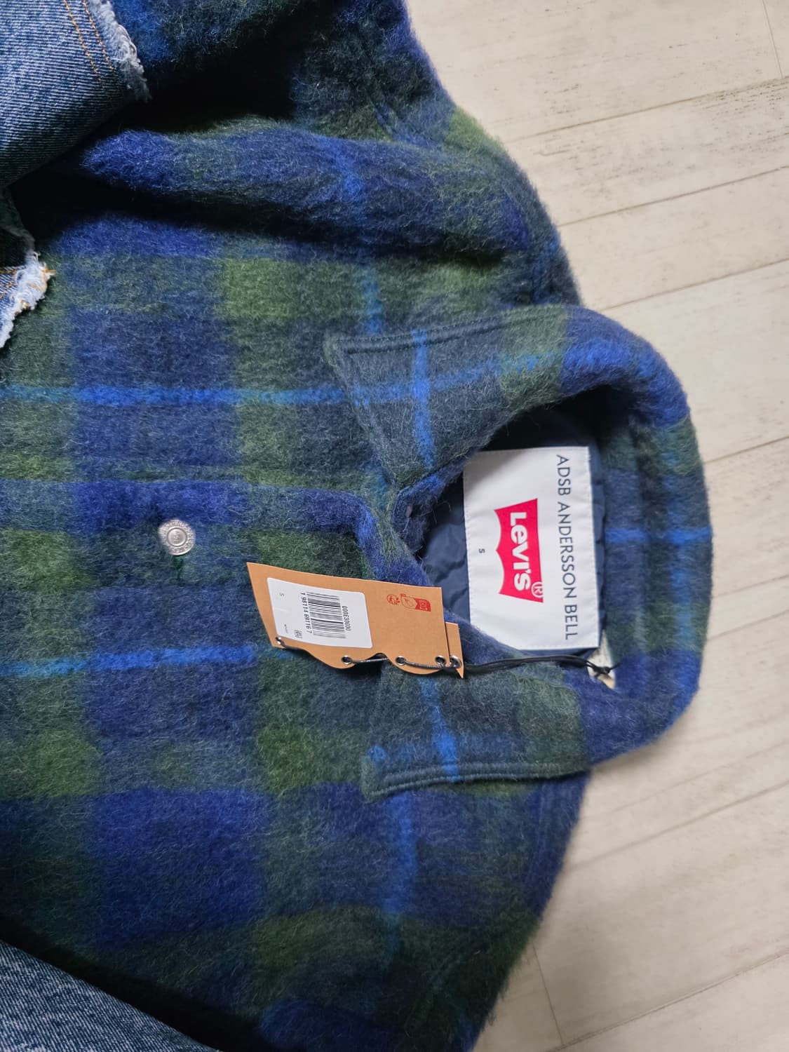 앤더슨벨 리바이스 데님 트러커 자켓 S 상품이미지3