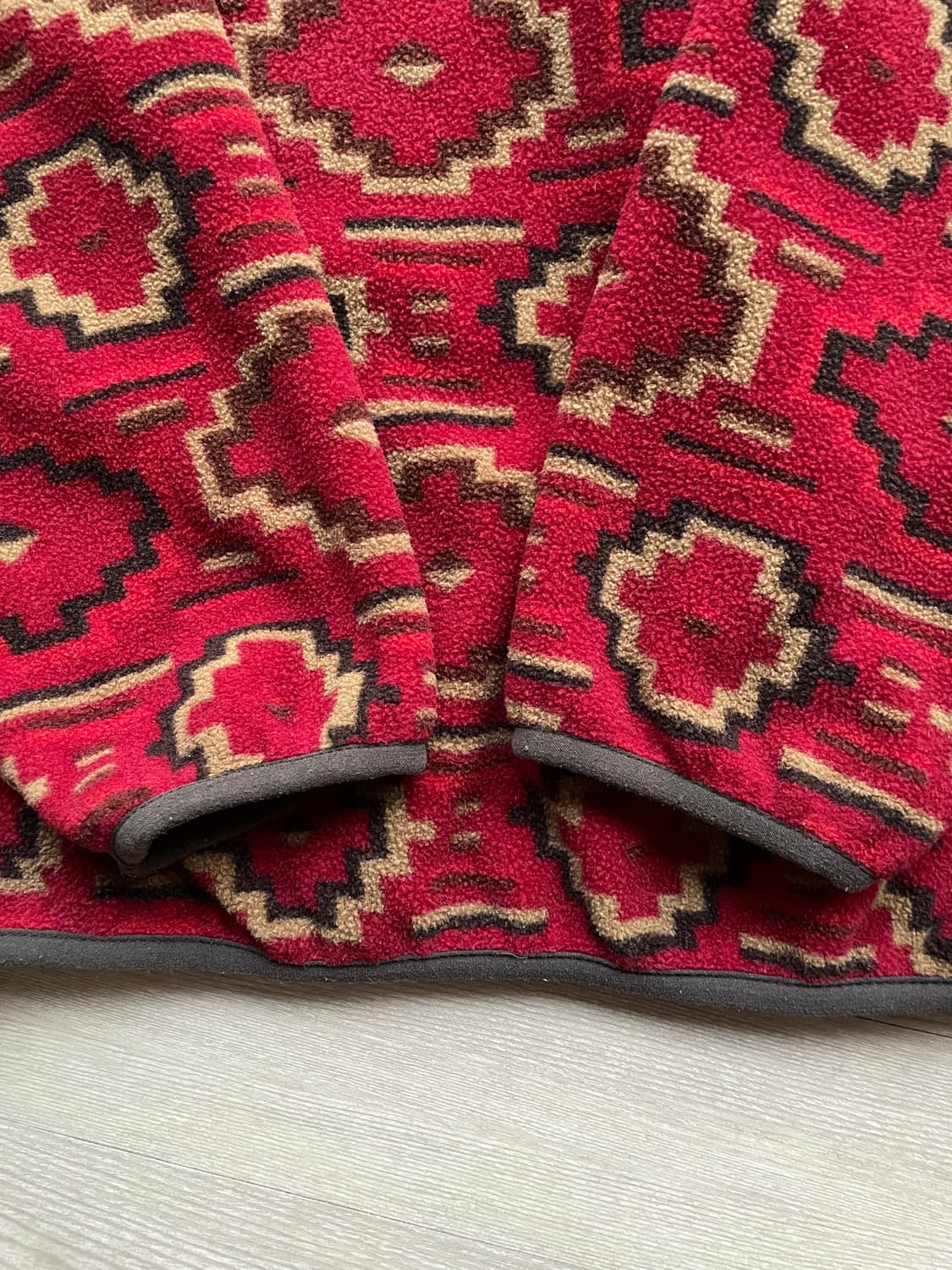 파타고니아 신칠라 아즈텍 레드 패턴 상품이미지5