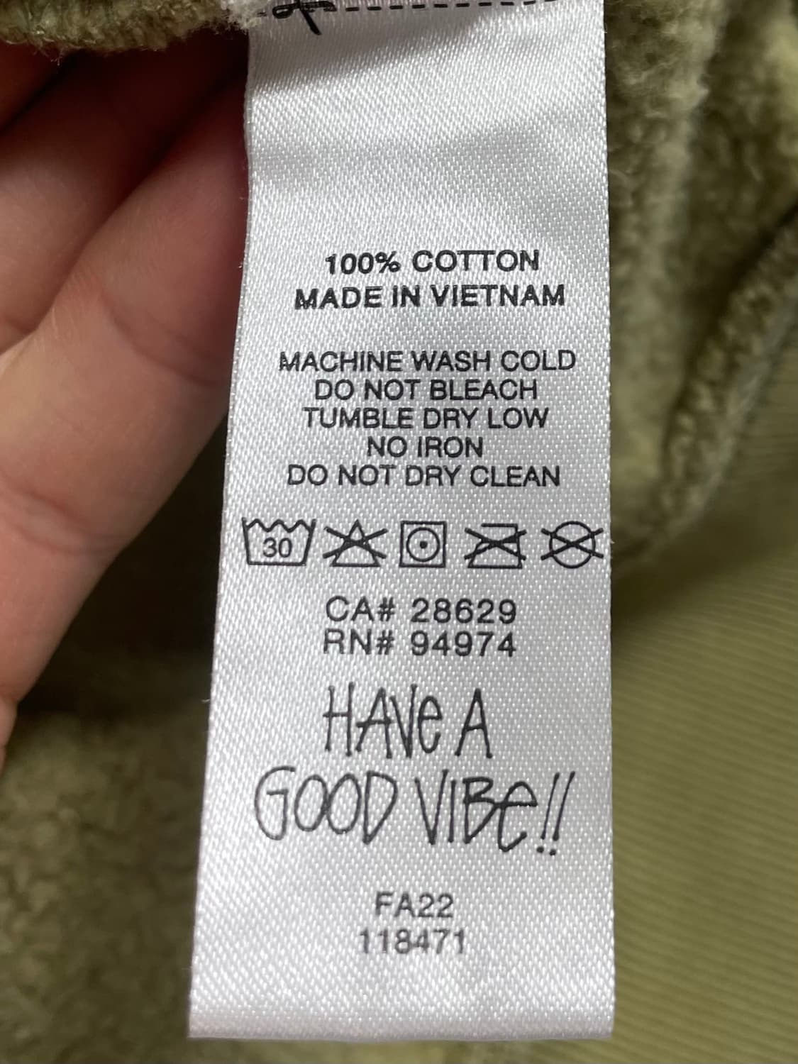 스투시 오버다이드 스탁 로고 후드집업 (on.549) 상품이미지5